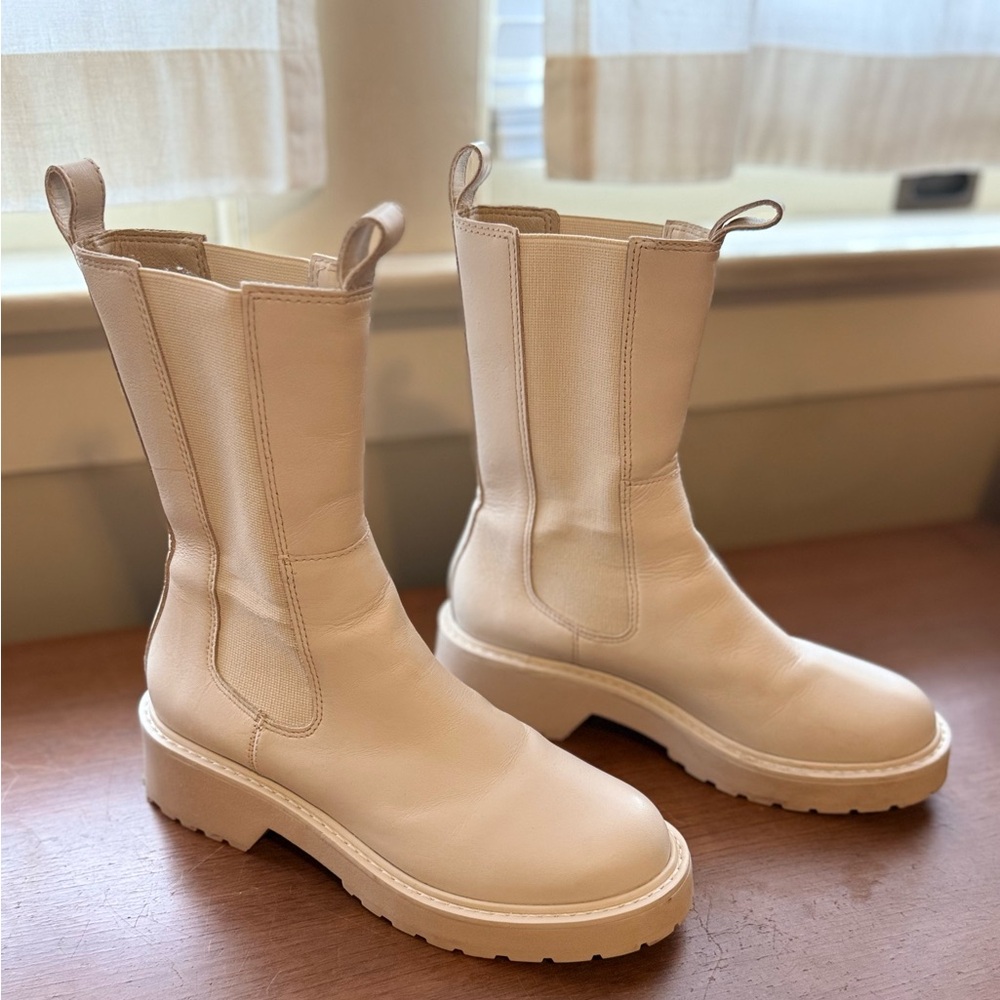 Steve Madden Ivory Chelsea Boot